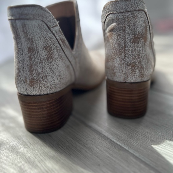 Diba True Vintage leather Work Nerd ankle booties size 8 - Picture 5 of 13